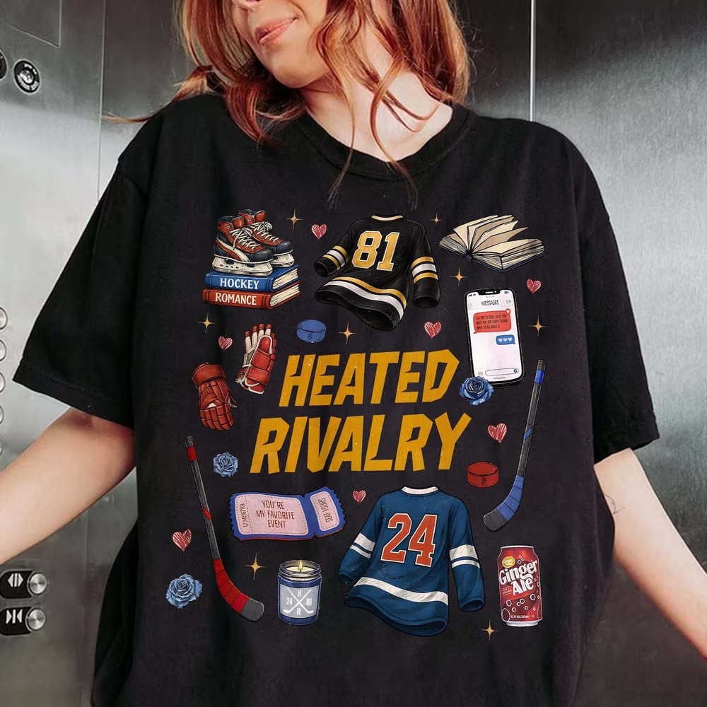 Hockey Heated Rivalry Shirt Black